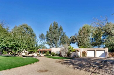 Driveway and front elevation