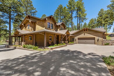 Side view of main home