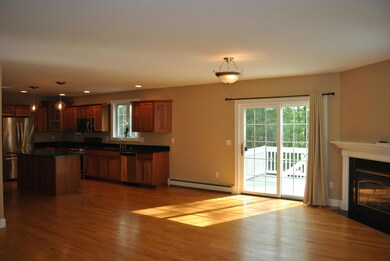 Kitchen open living area