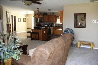 Living room from front entrance.