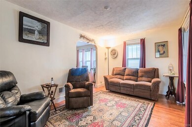 This living room is large enough for all of your f