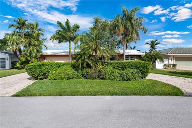Two-Car Garage with a circular driveway. Plenty of