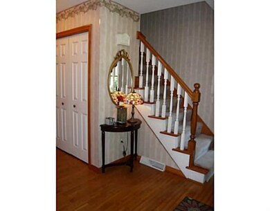 Entry/Foyer. Hardwood flooring, large guest closet