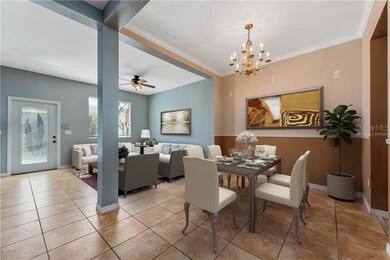 DINING SPACE open to the LIVING ROOM. Virtually St