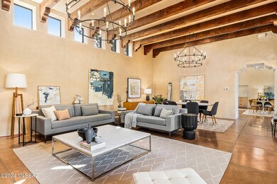 Viga Beams over gleaming concrete floors