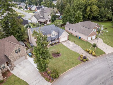 Aerial Front Yard