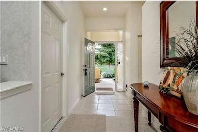 Natural Light in the Foyer entry