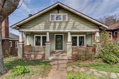 Sunny front porch with swing to enjoy quiet mornings...