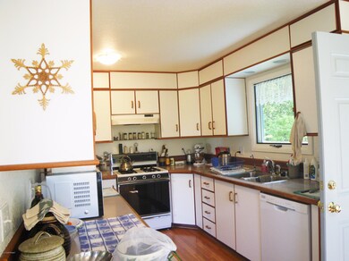 Teak Lined Kitchen