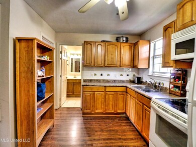 Upstairs kitchen