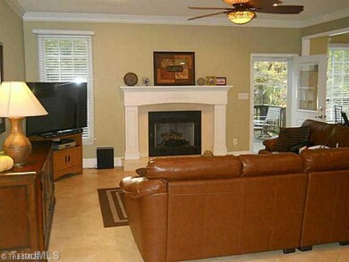Living Room. Great Room with gas log FP