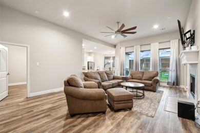 Central living room allows easy access to every pa
