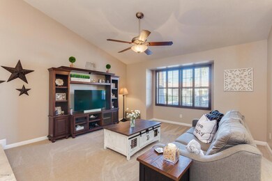 Living Room with Shutters
