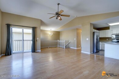 Living Room w/Vaulted Ceilings