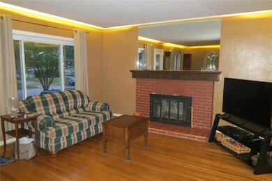 wood burning fire place