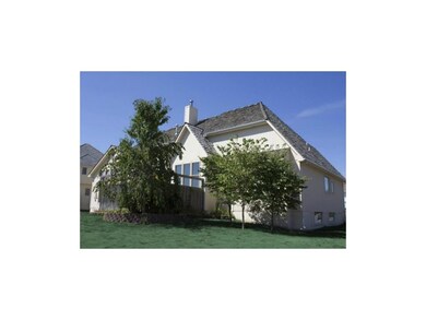 Back view, with private patio