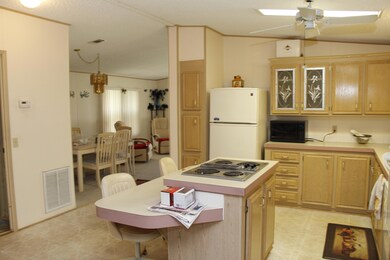 Kitchen to dining