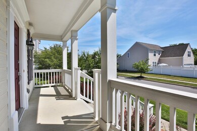 Welcoming front porch
