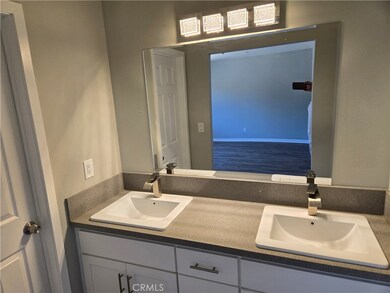 Master bedroom vanity