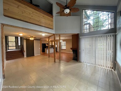 Open living area view