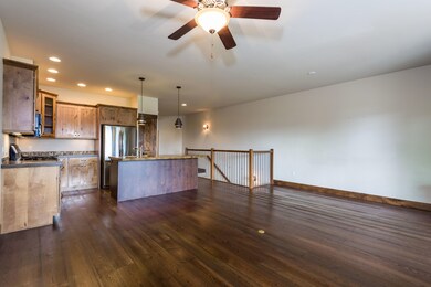 Looking from dining towards kitchen