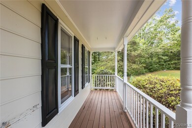 Additional view of the front porch