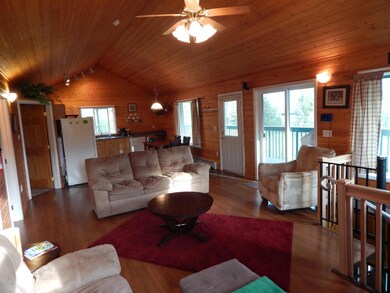 open concept living from corner