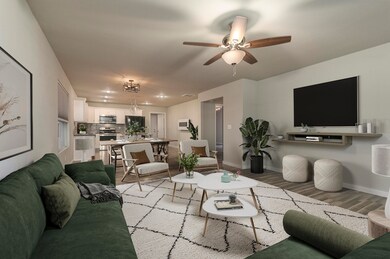 Photo 2 - Living room_ dining area_ kitc