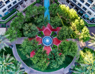 Aerial Water Feature