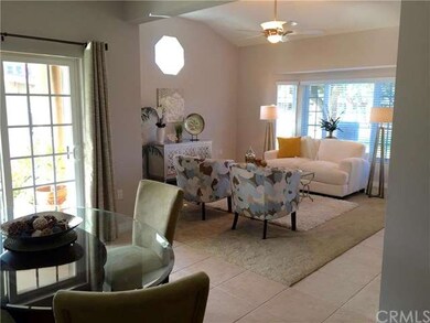 Dining area, slider out to garden. Great room styl