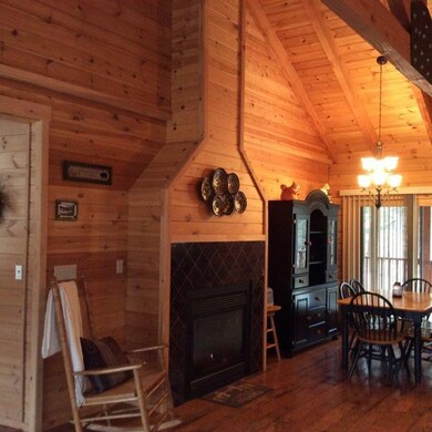 Dining area with view of 2 sided...