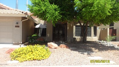 Entry way with Rot Iron Gate