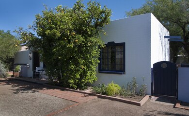 Front Orange trees