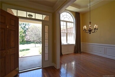 front entry - formal dining room