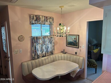 Built in eating area