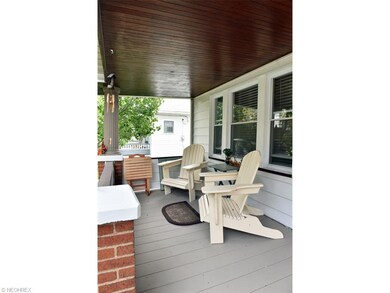 This porch is a great place to enjoy a cup of coff