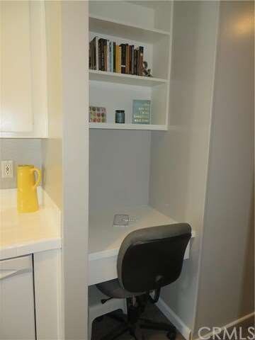 Built-In Desk in Kitchen