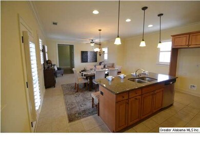 The spacious dining room/keeping room. Great for f