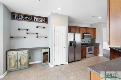 Breakfast nook with coffee bar