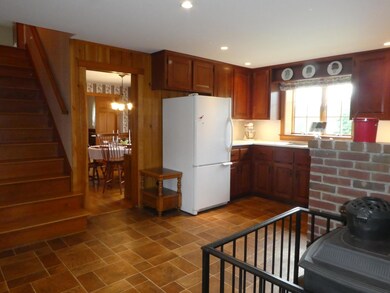 Kitchen with custom cabinets