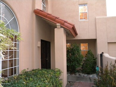 Front entrance courtyard