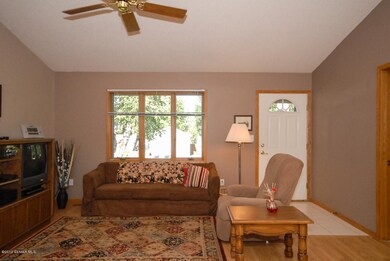 Living Room with Laminate Flooring