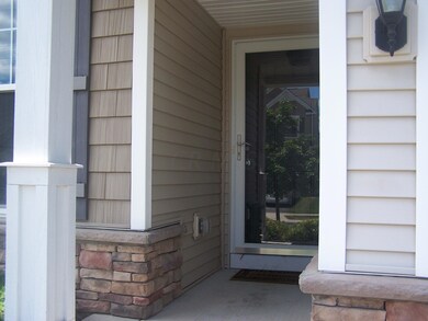 Covered front Porch