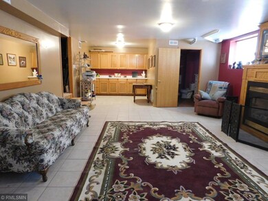 Basement family room