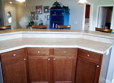 Breakfast bar is perfect for after school snacks.
