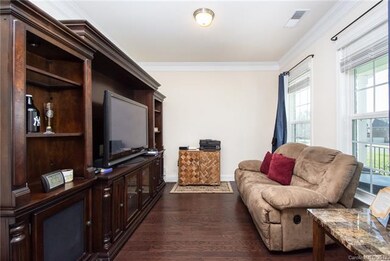 This is the first room as you enter the home - on the right. It is a formal living room or office currently used as a game place!!