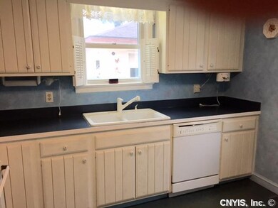 Kitchen. Kitchen window overlooks fabulous back ya