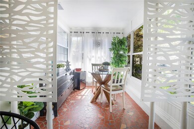 Enclosed front porch