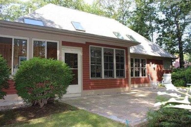 Exterior Front. This view is of the...