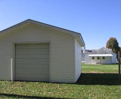 View of Back yard from Ally